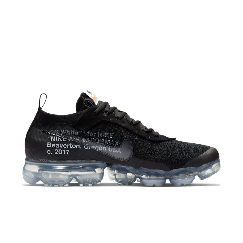 Nike x Off White Air VaporMax Flyknit Black (2018) (AA3831-002)