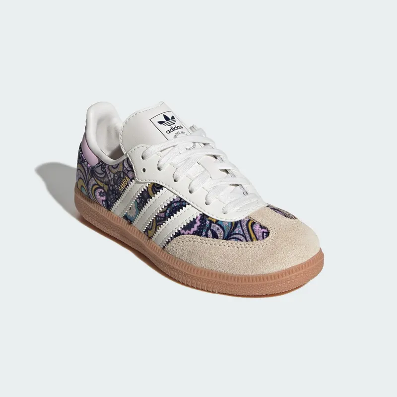Adidas ADIDAS LIBERTY SAMBA OG Lace-up Shoes Core White / Orchid Fusion / Gum (KH9845)