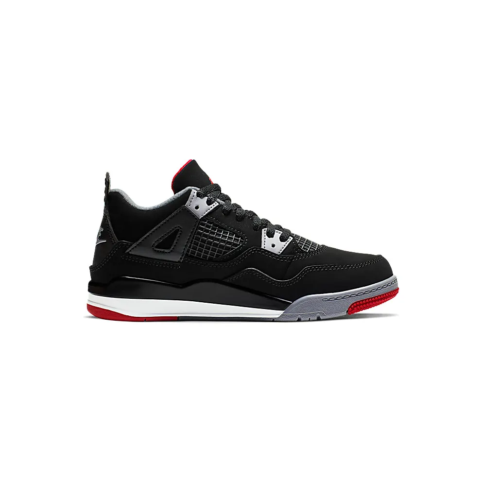 Air Jordan Nike AJ IV 4 Retro ‘Bred’ (PS) (2019) (BQ7669-060)