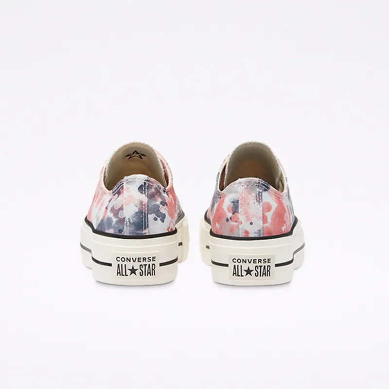 Converse Festival Platform Chuck Taylor All Star Low Top Egret/terracotta Pink/black (570970C)