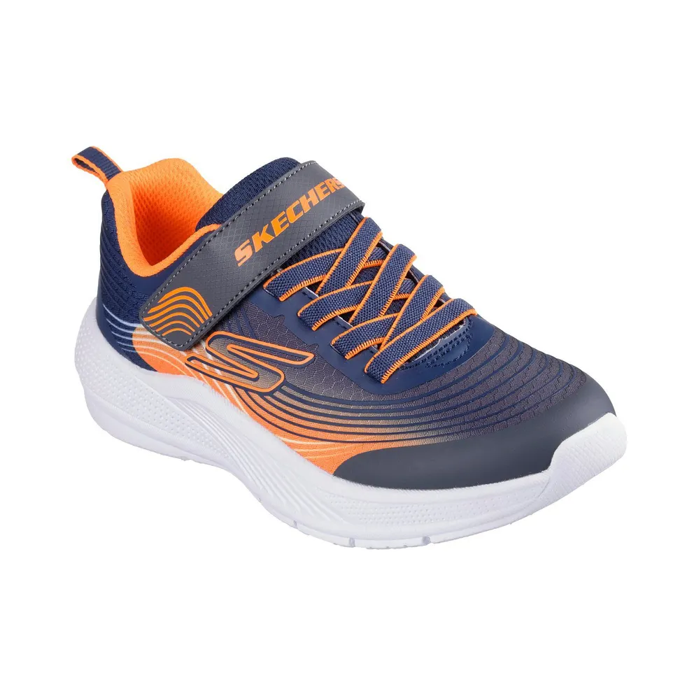 Skechers Microspec Advance Sneaker Marine/Orange