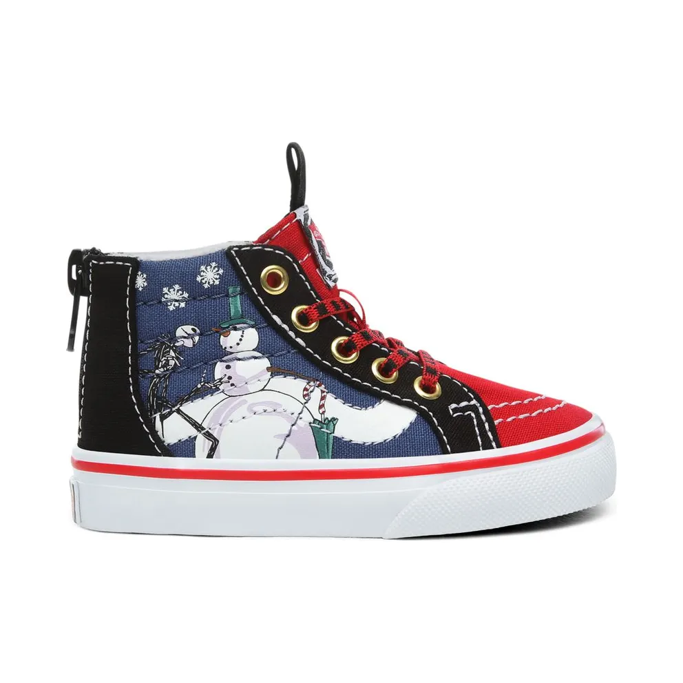 Vans Sk8-Hi Zip Nightmare Before Christmas Christmastown (TD) The Nightmare Before Christmas/Christmastown (VN0A4BV1T33)