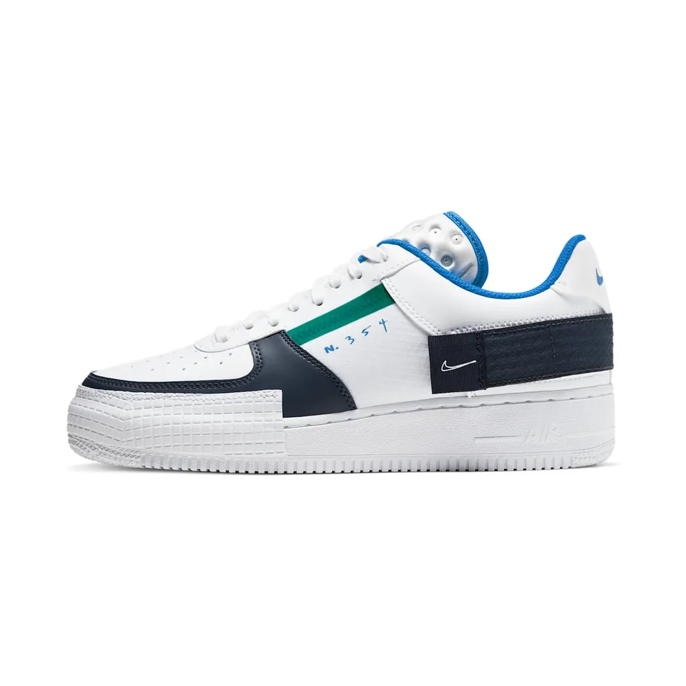 Nike Air Force 1 Type White Obsidian (CQ2344-100)