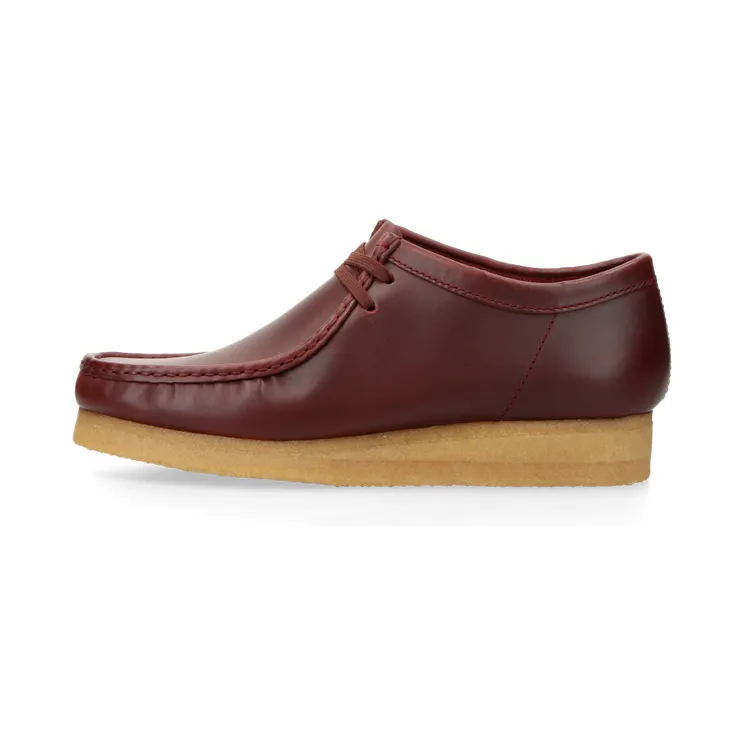 Clarks Originals Wallabee “Deep Red Leather” – 26179192