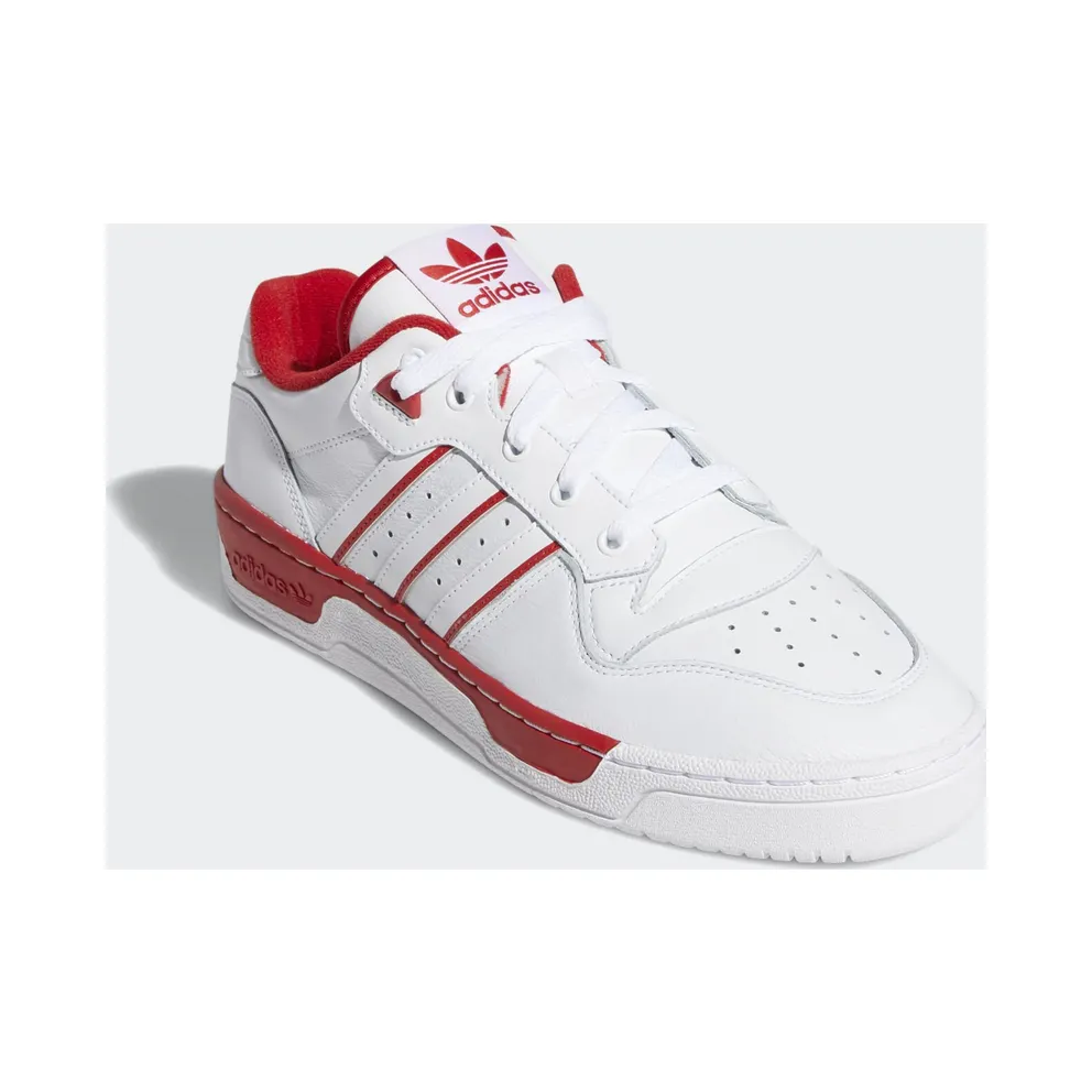 adidas Rivalry Low Cloud White Cloud White/Cloud White/Scarlet (EE4658)