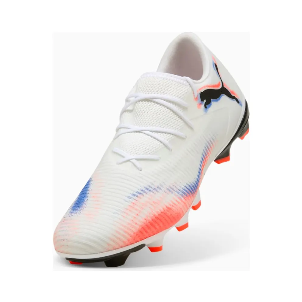 Puma Future 8 Match Low FG/AG White Black Glowing Red (108599-01)