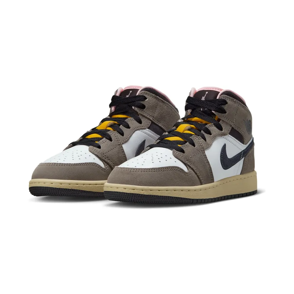 Air Jordan 1 Mid SE GS “Cave Stone” (HQ2014-100)