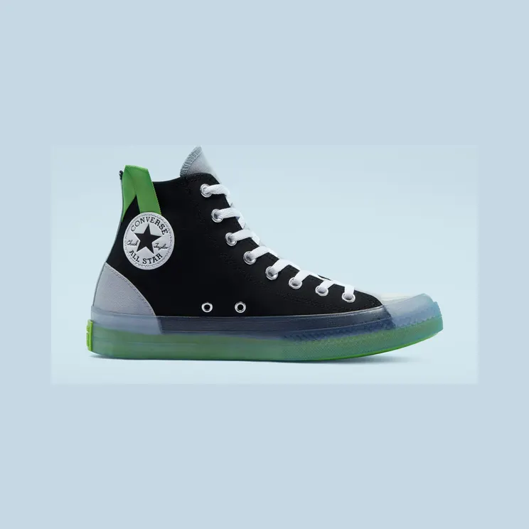 Converse Dramatic Nights Chuck Taylor All Star CX High Top Black/gravel/bold Wasabi (170834C)