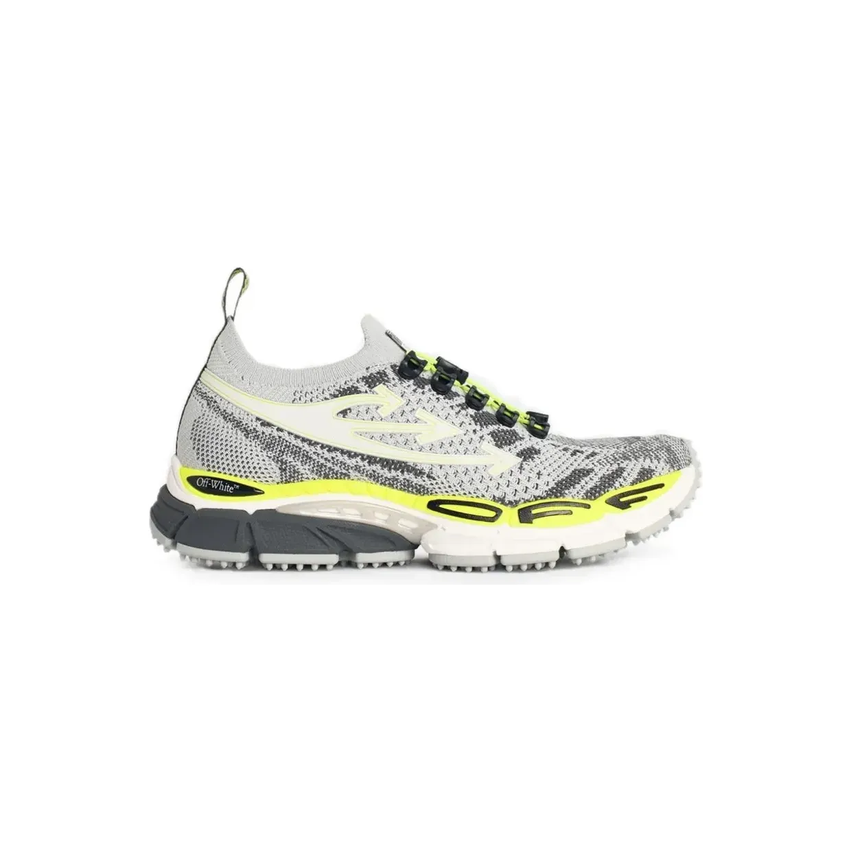 Off-White Gebreide met Arrows-patroon “Grey” (M2AOS6F0010565)