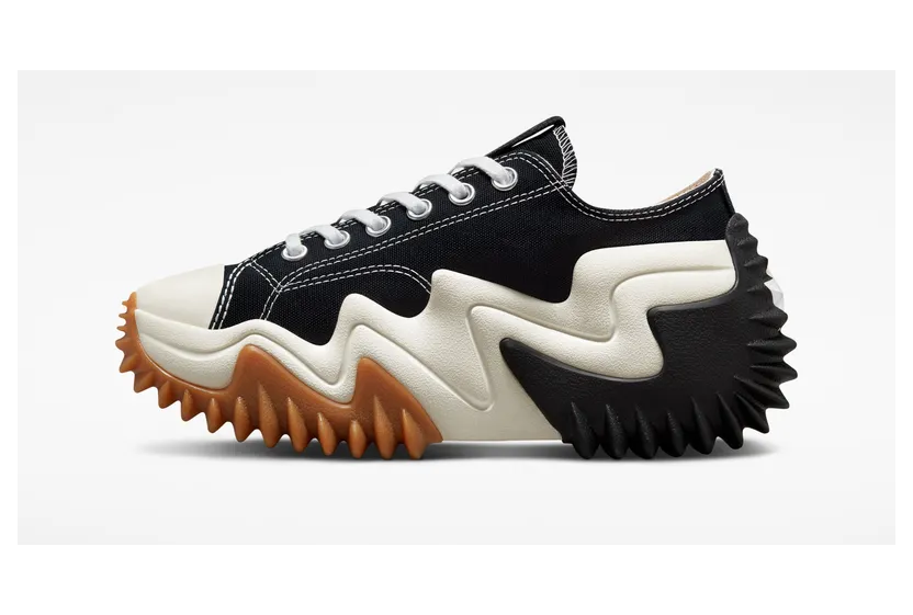 Converse Run Star Motion Platform Zwart/wit/egret