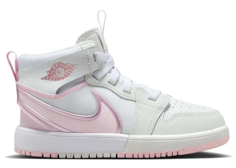 Jordan 1 Mid RM EasyOn White Fire Red Pink Foam (FQ1282-101)
