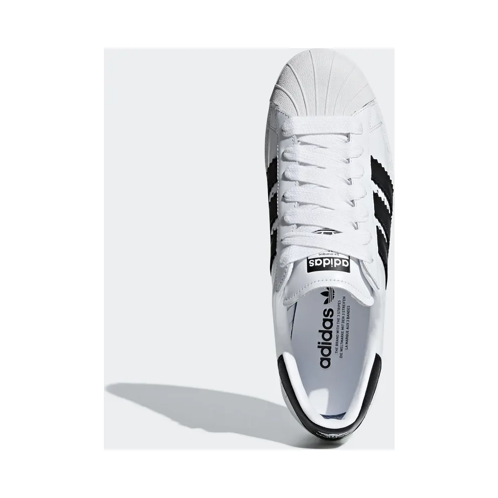 adidas Superstar 80s Enlarged Stripes White Running White/Core Black/Crystal White (CG6496)