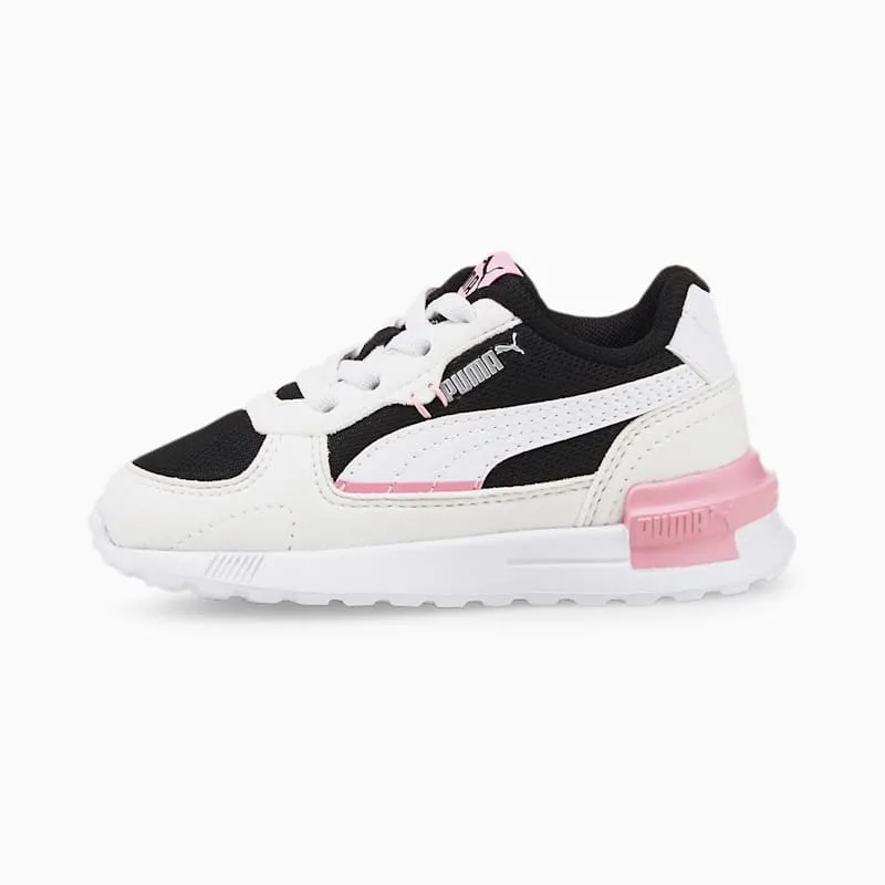 PUMA Graviton AC Babies’ White/Black/Prism Pink (381989-09)