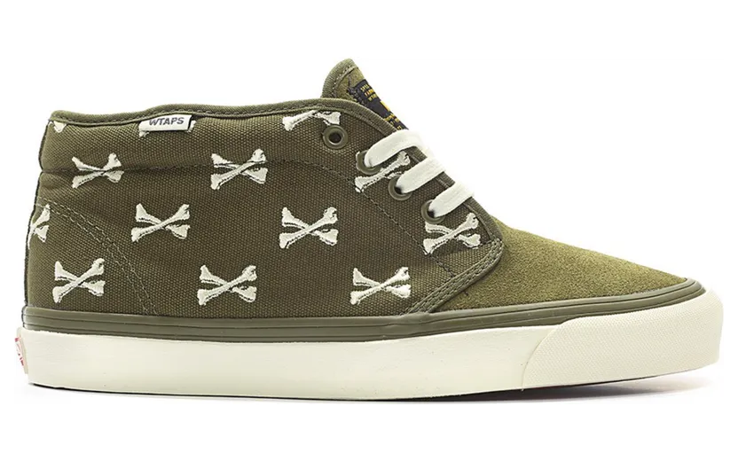 Vans Chukka Boot WTAPS Olive Crossbones