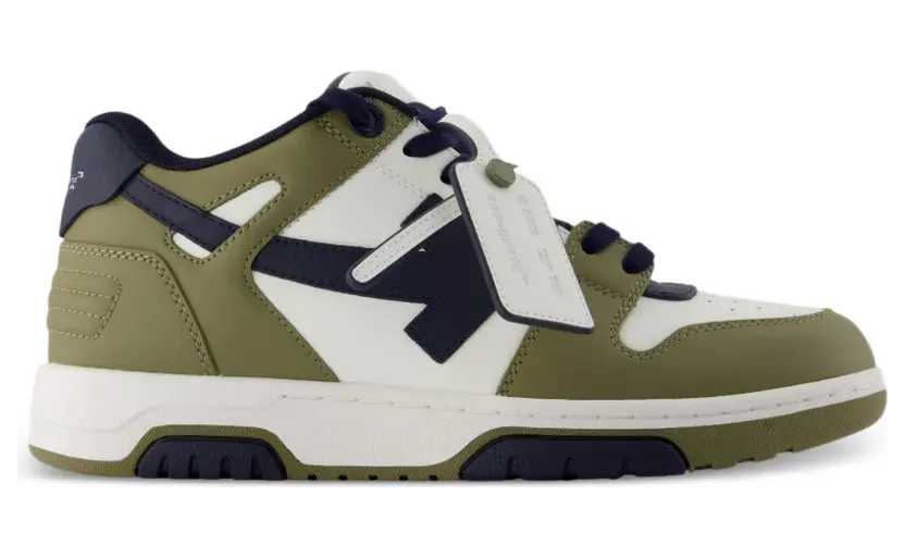 Off-White Out of Office “Green” (OMIA189S26LEA003)