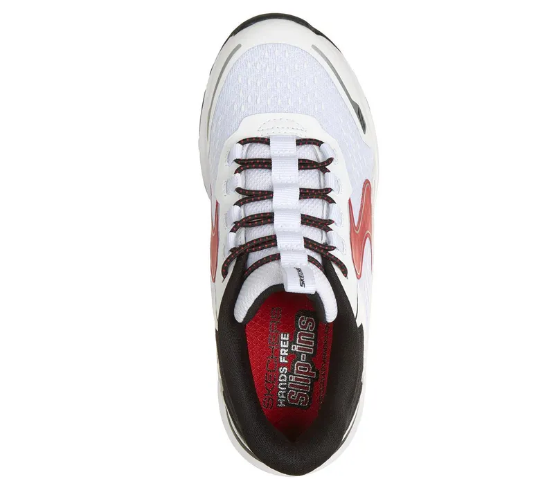 Skechers Slip-ins: Glide-Step Plus – Vista-Lane Sneaker Wht/Black/Red