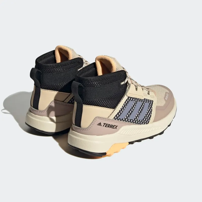 adidas Terrex Trailmaker Mid RAIN.RDY Hiking Sand Strata / Silver Violet / Acid Orange (HQ5807)