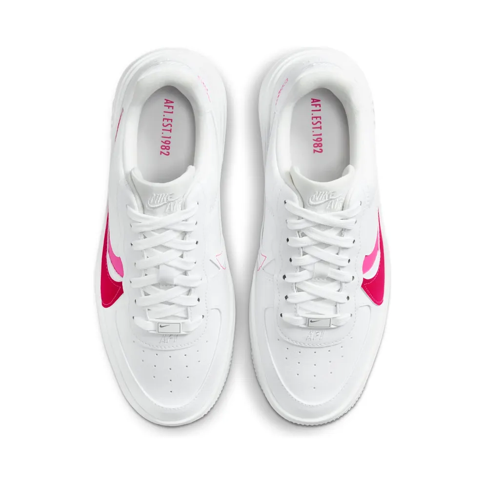 Nike Air Force 1 PLT.AF.ORM White Fireberry (FJ2986-100)