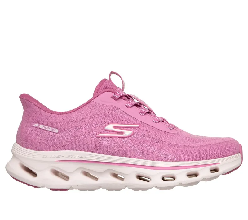 Skechers Slip-ins: GO Walk Glide-Step 2.0 “Maria Sneaker Pink” (125144PNK)