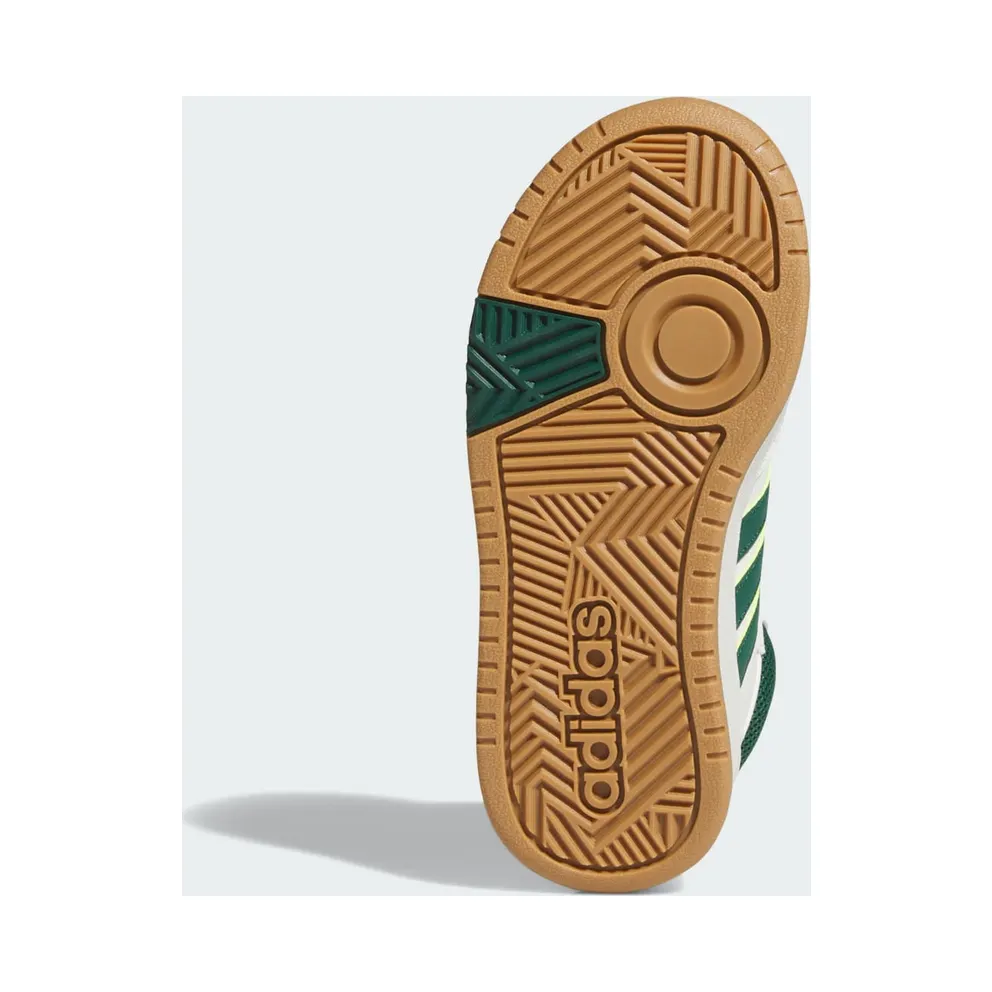 adidas Hoops Mid Core White Collegiate Green Gum (JS4134)