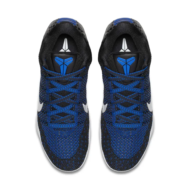 Nike Kobe 11 Elite Low Mark Parker Black/Metallic Gold-Blue Lagoon-Action Green (822675-014)