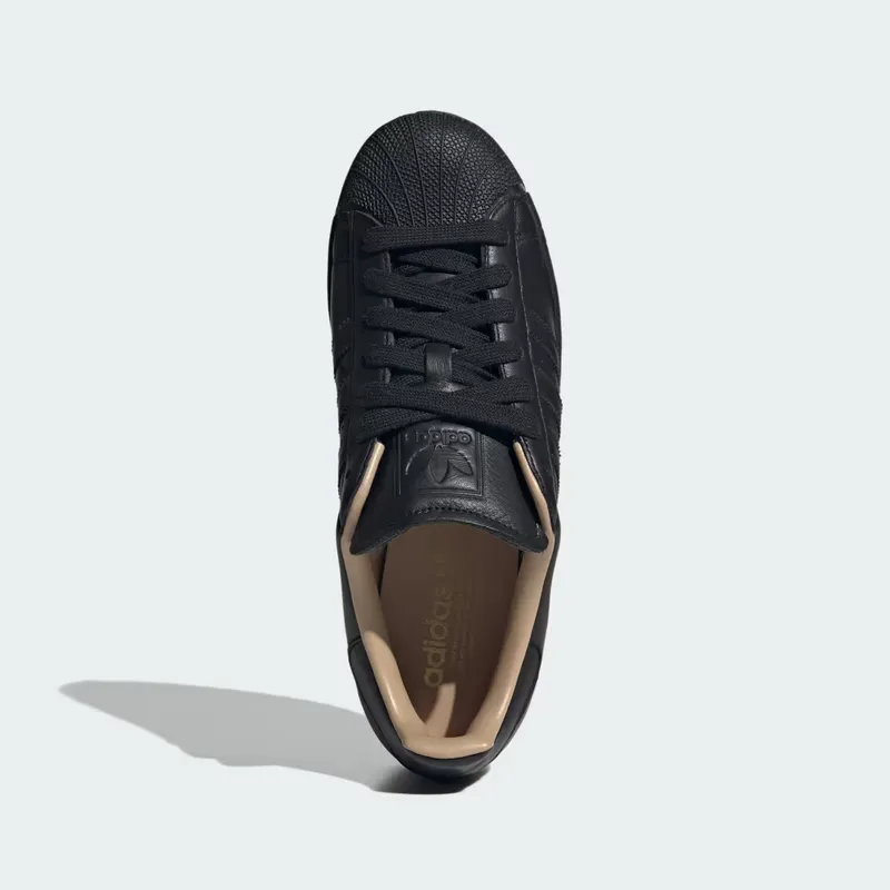 Adidas SUPERSTAR II Ripple Core Black / Core Black / Warm Sandstone (KJ2555)