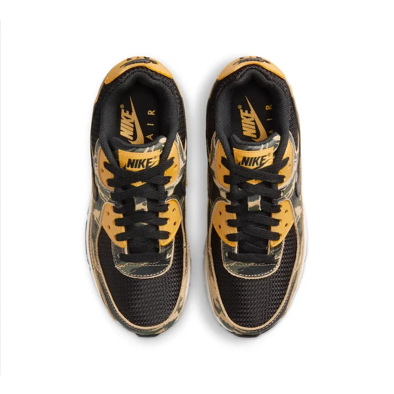 Nike Air Max 90 Black University Gold Camo (IF3092-001)