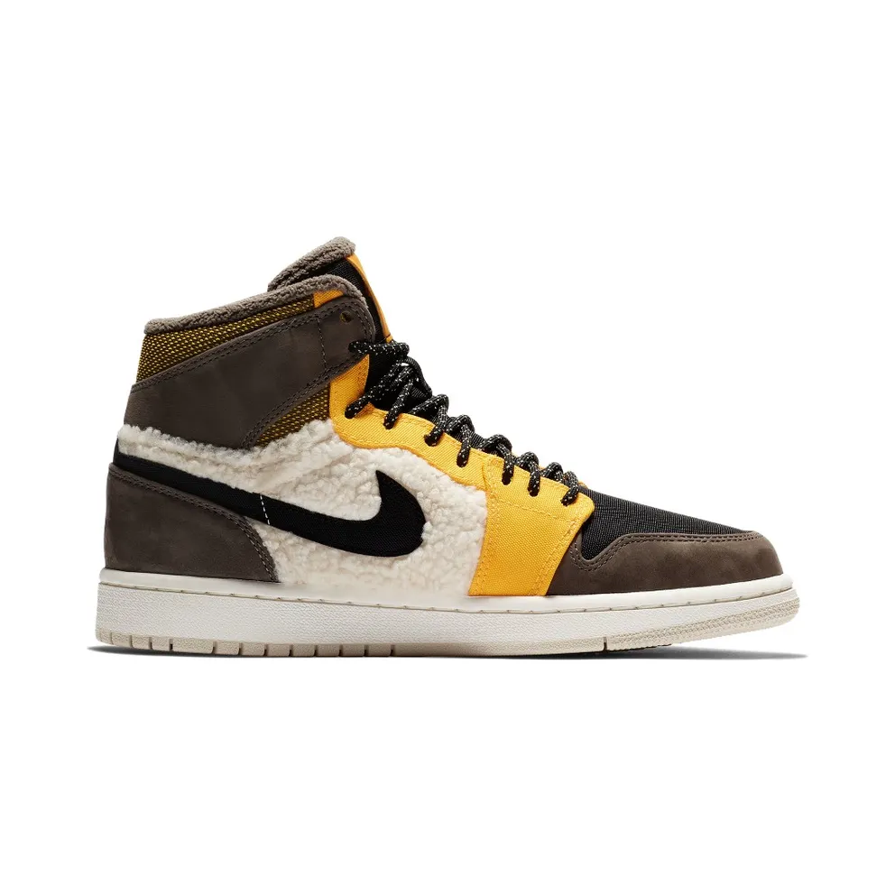 Jordan 1 Retro High Utility Pack (W) Beach/Black-Ridgerock-Neutral Olive (AV3724-200)