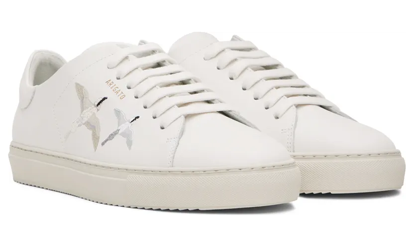 Axel Arigato White Clean 90 Bee Birds Sneakers (28672) (4)