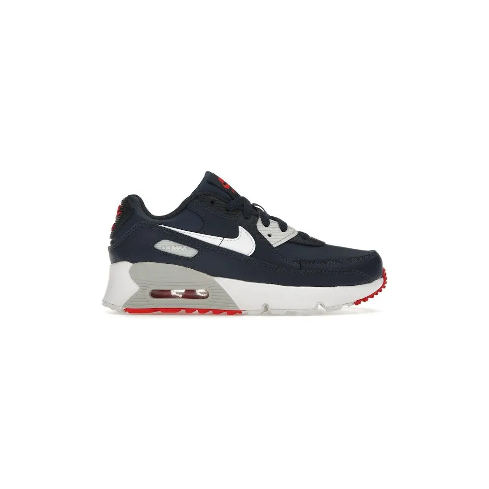 Nike Air Max 90 Leather Obsidian Track Red (DV3608-400)