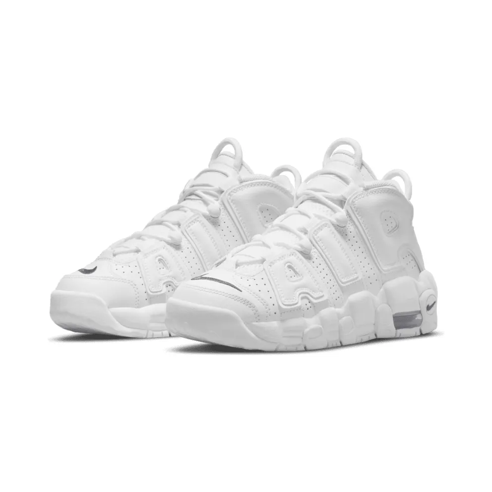 Nike Air More Uptempo Triple White (2021) (GS) (DH9719-100)