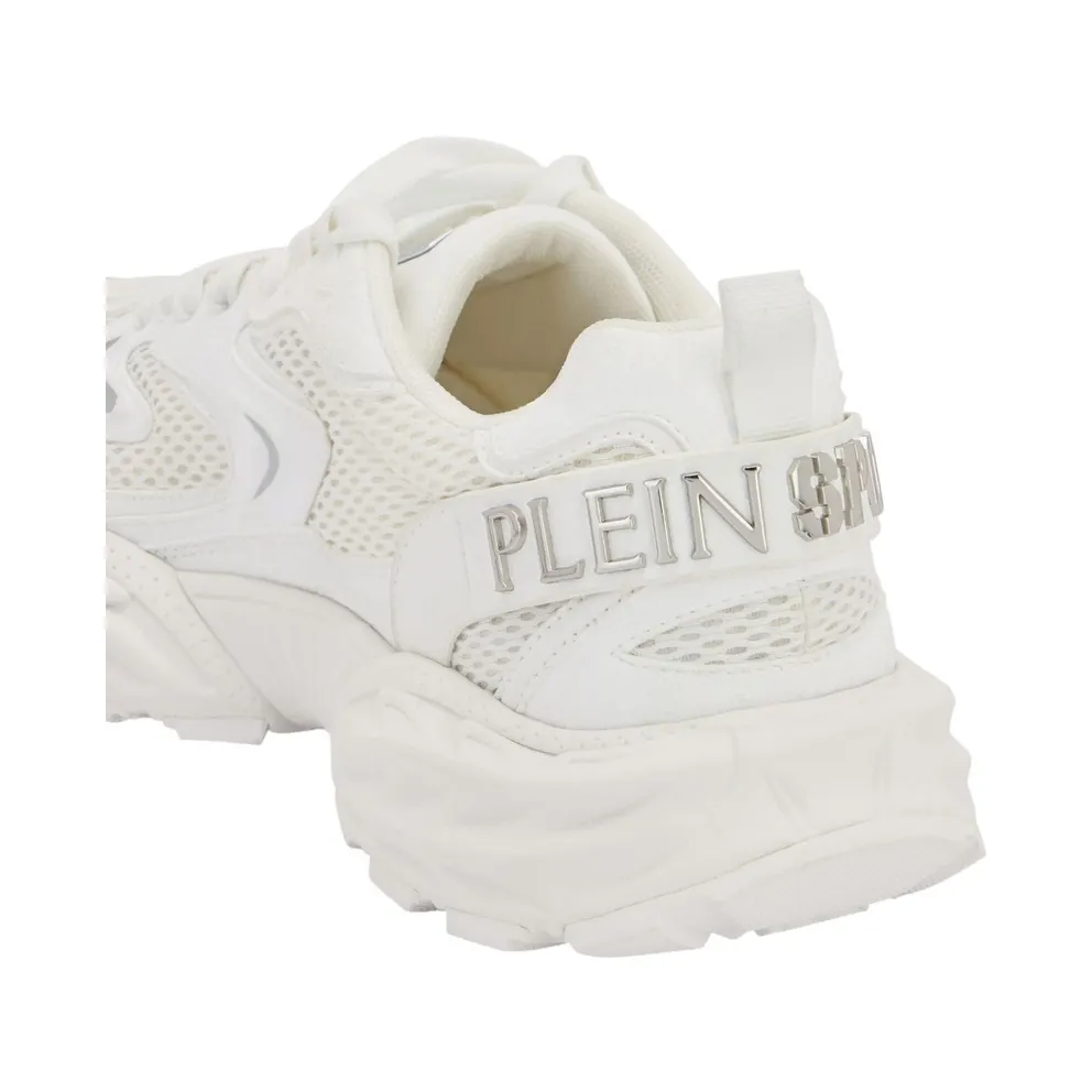 Plein Sport Pulse X Mesh and Leather White (SAFSUSC0931STE003N01)