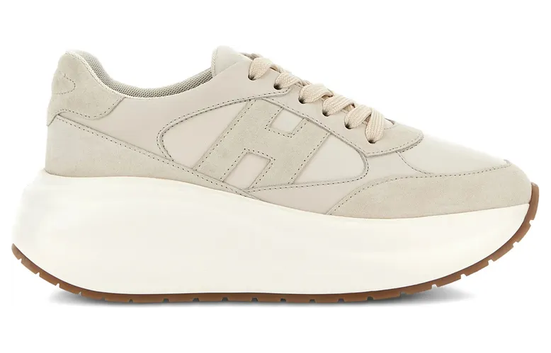 Hogan H696 Suede “Neutrals” (HXW6960GA40U ITB013) (4)