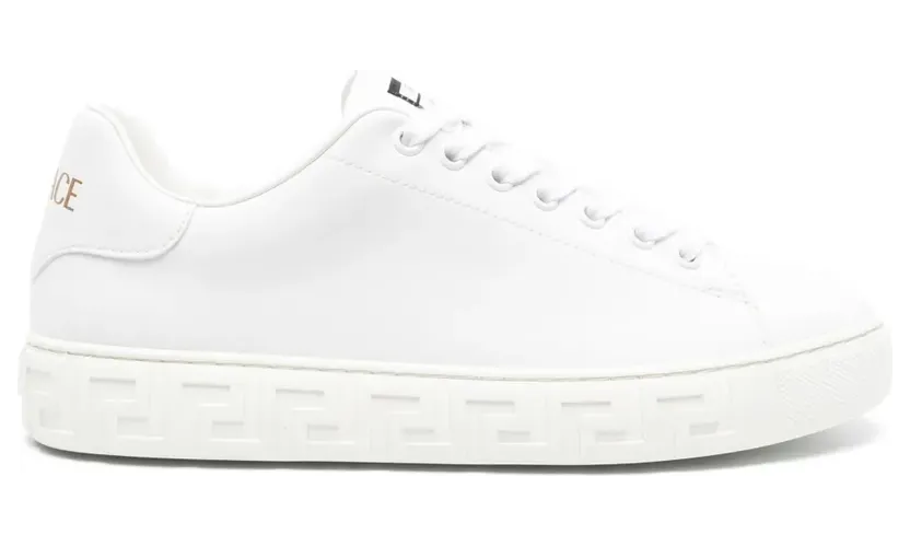 Versace Greca nylon sneakers – Wit (10135681A09608)