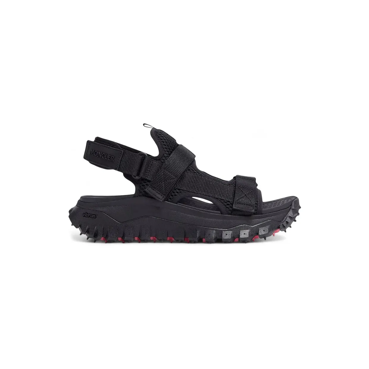 Moncler Trailgrip Vela Water-Repellent Sandal Black (J1-09B-4L00110-M3808-999)