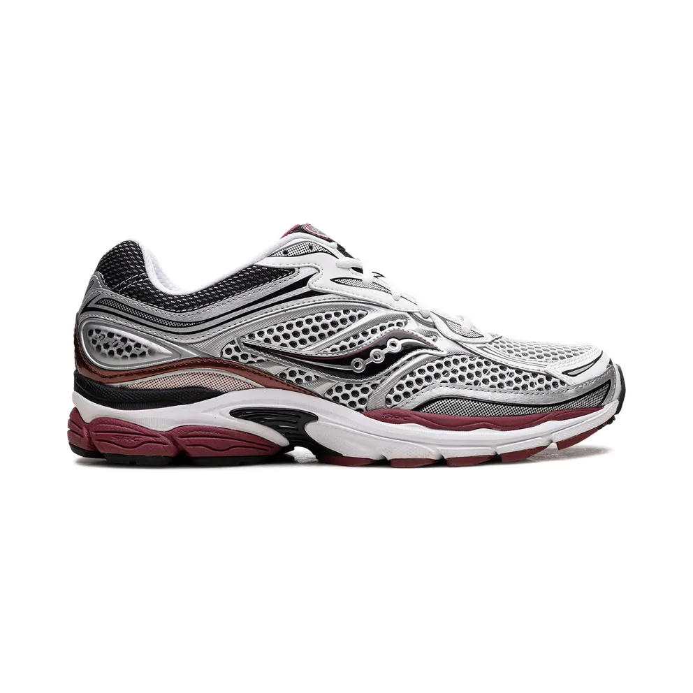 Saucony Pro Grid Omni 9 “Silver / Red” (S70739-1)