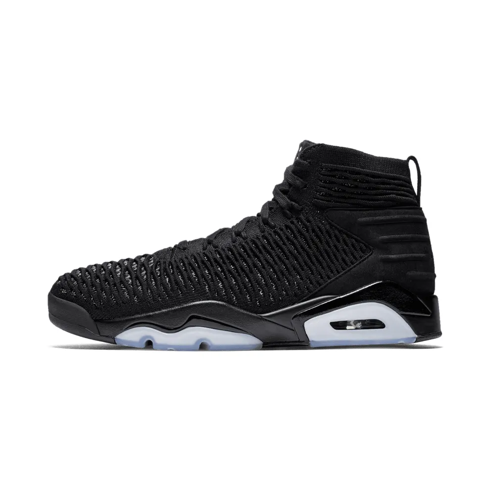 Jordan Flyknit Elevation 23 Black Black/Black-Metallic Silver (AJ8207-010)