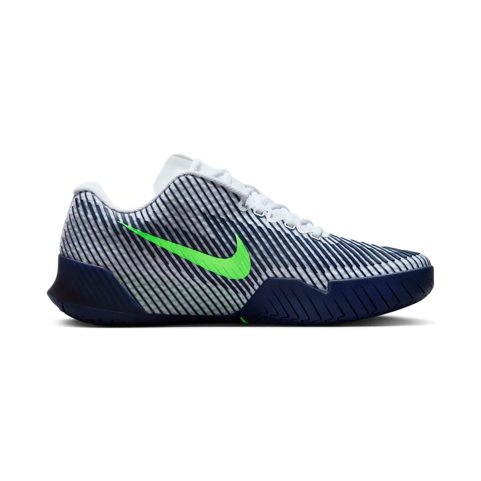 Nike Zoom Vapor 11 HC White Green Strike Navy (DR6966-103)