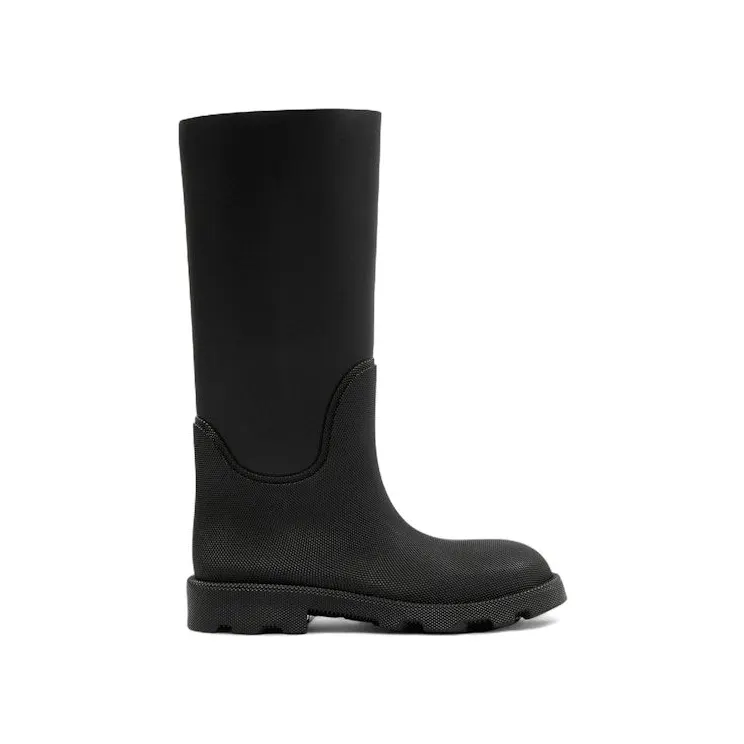 Burberry Marsh Rain High Boots Black (8074596)