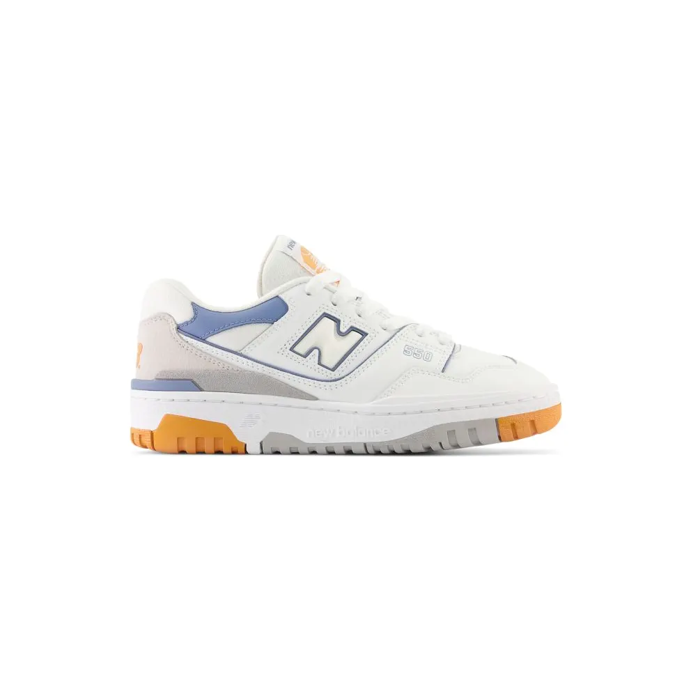 New Balance 550 White Mercury Blue (GSB550WB)