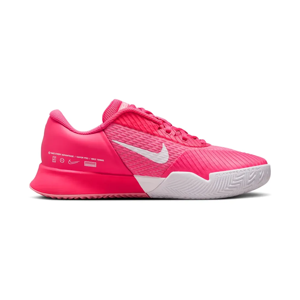 Nike Court Air Zoom Vapor Pro 2 Clay Aster Pink Hot Punch White (DV2024-602)