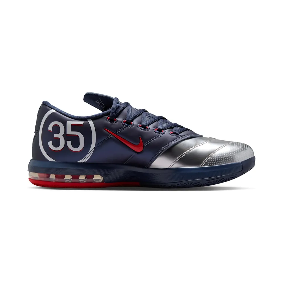 Paris Saint-Germain x Nike KD 6 – “Metallic Silver / College Navy / Global Red / White” (IU0593-001)