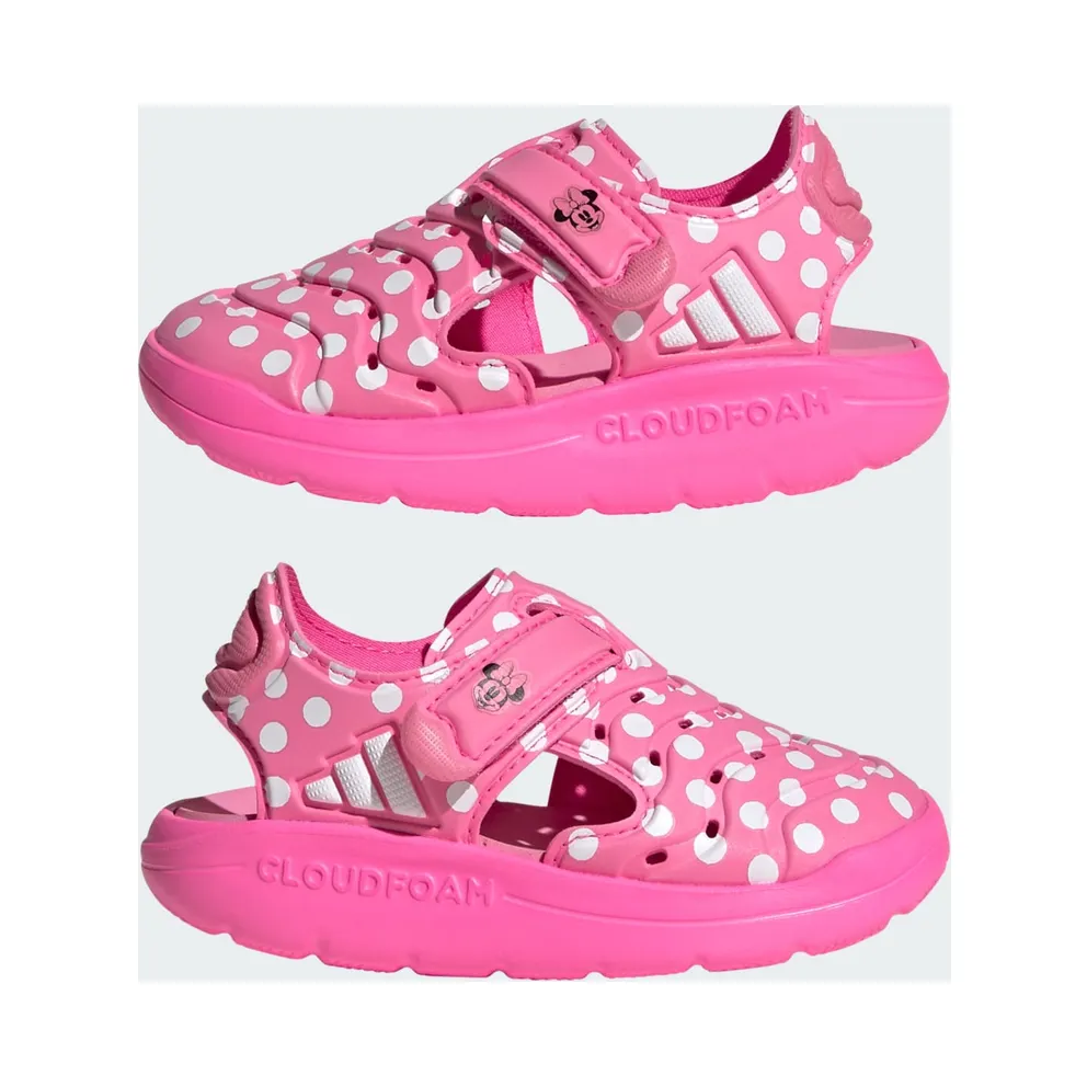 adidas Water Sandals Disney Minnie Mouse Bliss Pink White (JQ4400)