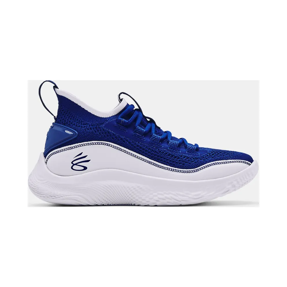 Under Armour Basketball Shoes Grade School Curry Flow 8 Blue (3023527-402)
