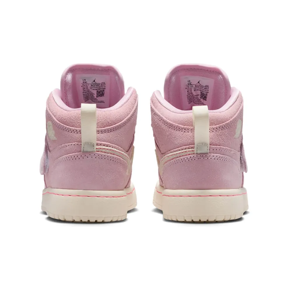 Sky Jordan 1 Iced Carmine/Pink Foam/Coconut Milk/Anthracite (BQ7197-607)