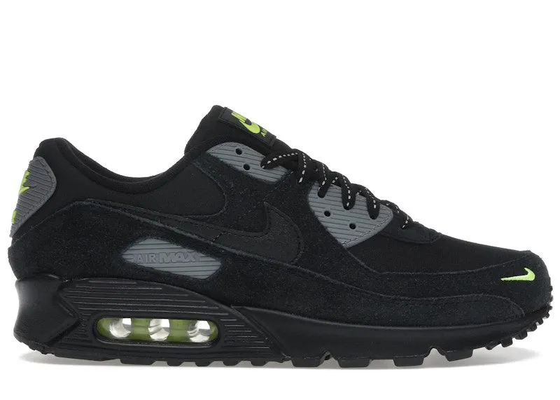 Nike Air Max 90 Black Volt Cool Grey (FQ2377-001)