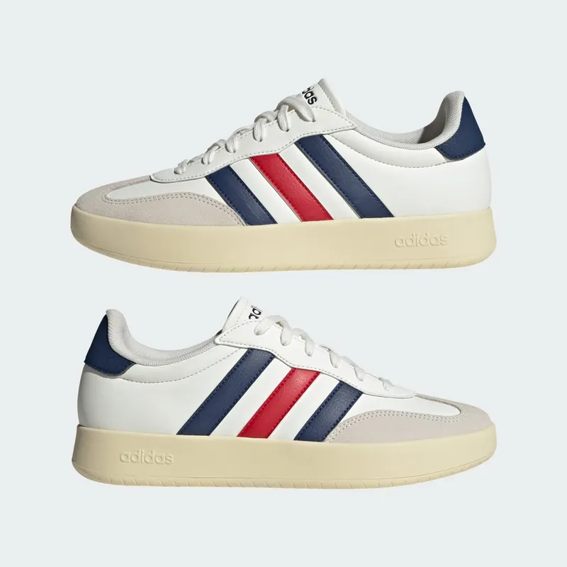 Adidas Barreda Off White / Dark Blue / Better Scarlet (JI2312)