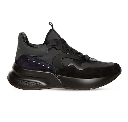 Alexander McQueen Mesh Runner Black