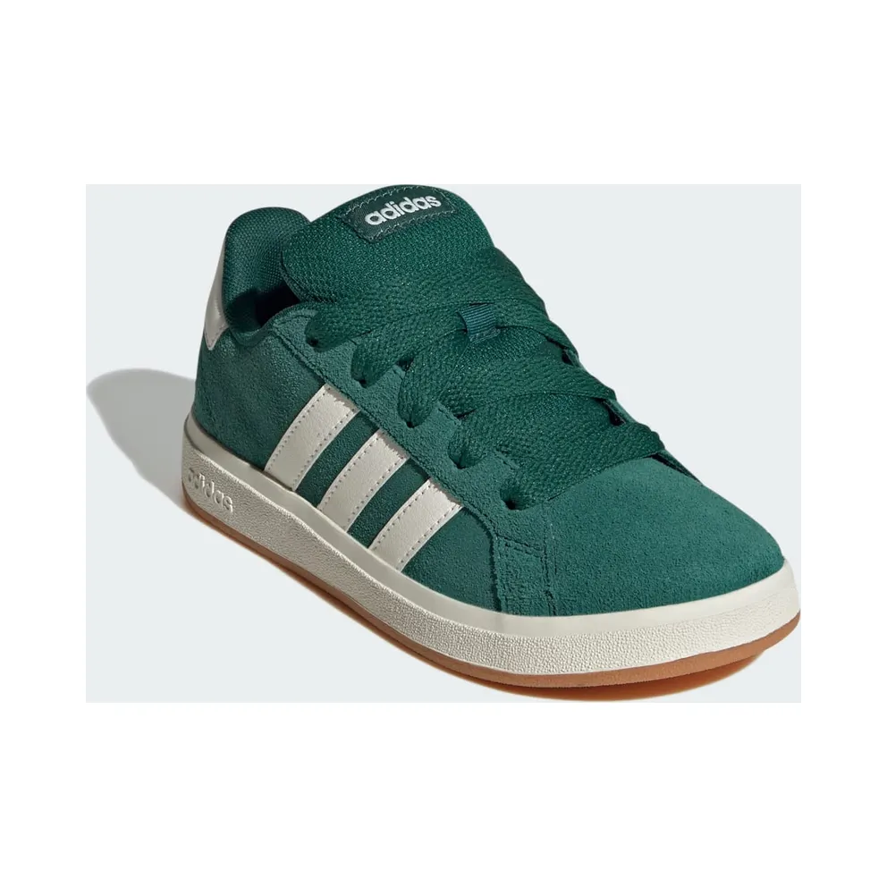 Adidas Grand Court 00s Kids Collegiate Green / Off White / Gum (JP5893)