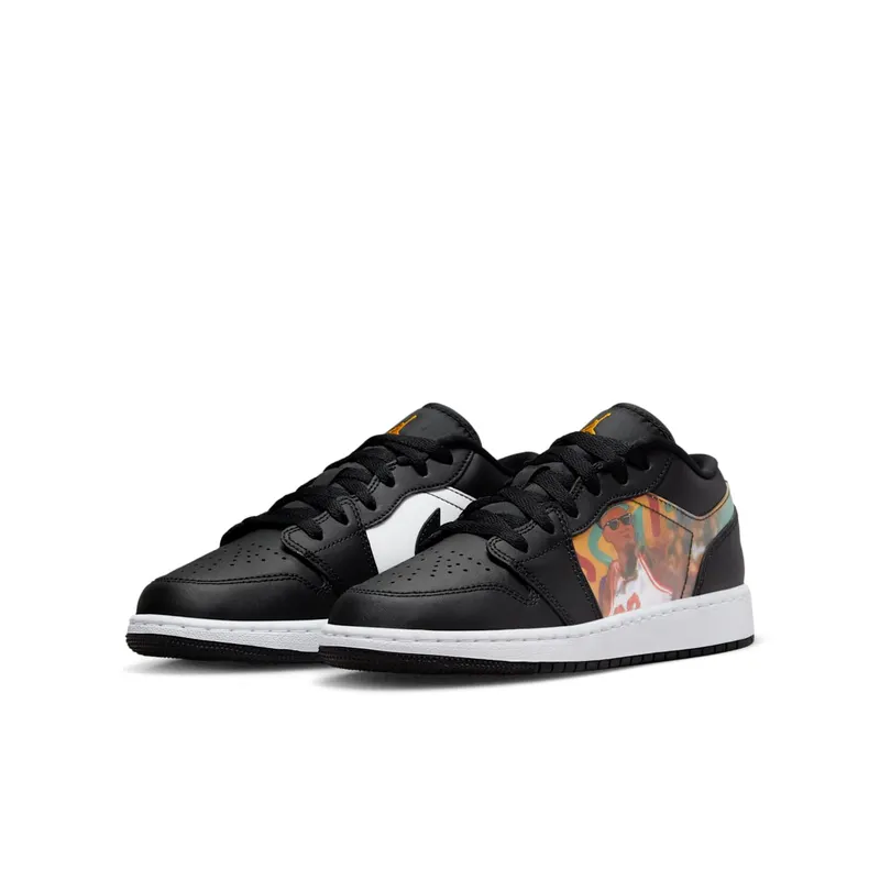 Air Jordan 1 Low Older Kids’ Black (DR9497-001)
